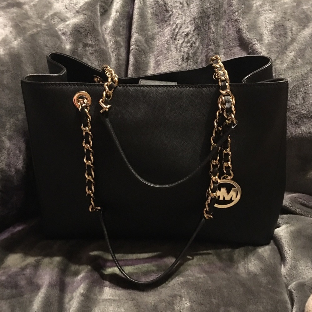 Michael Kors Chain Satchel - Picture 1 of 11